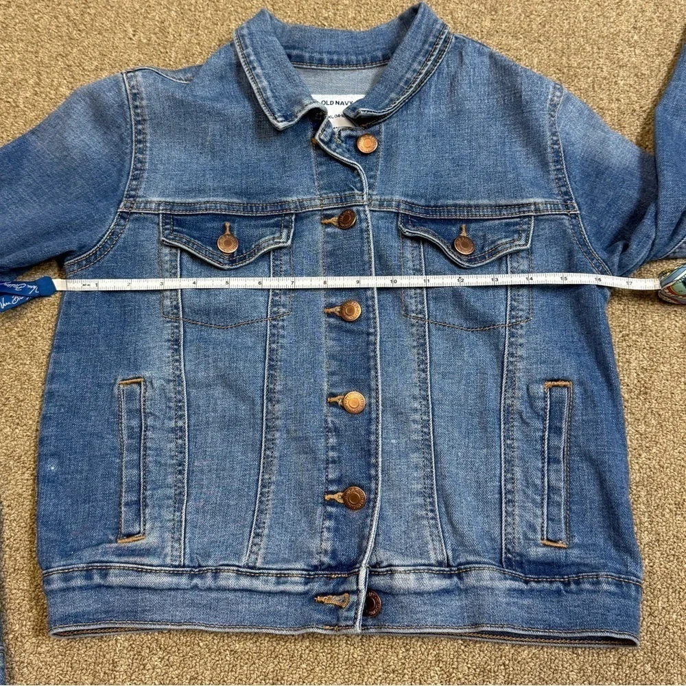 Old Navy: Girls Blue Denim Jean Jacket, Size XL (14/16)